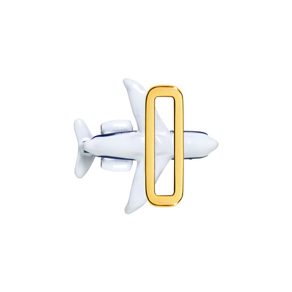 Jet Charm (Gold)