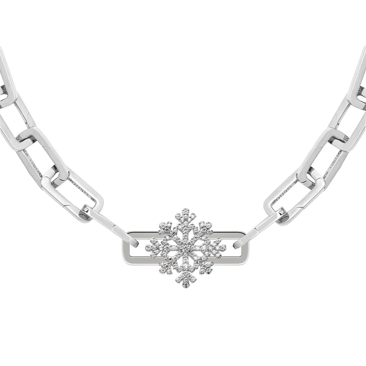Snowflake Stoneset Charm