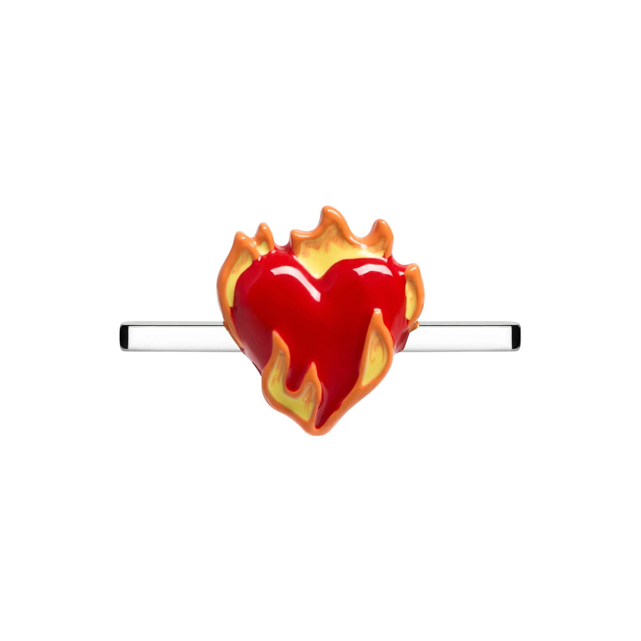 Heart-On-Fire Whoop Charm