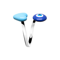 Evil Eye Wrap Ring
