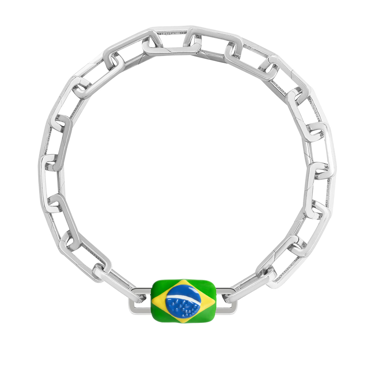 Brazil Flag Charm