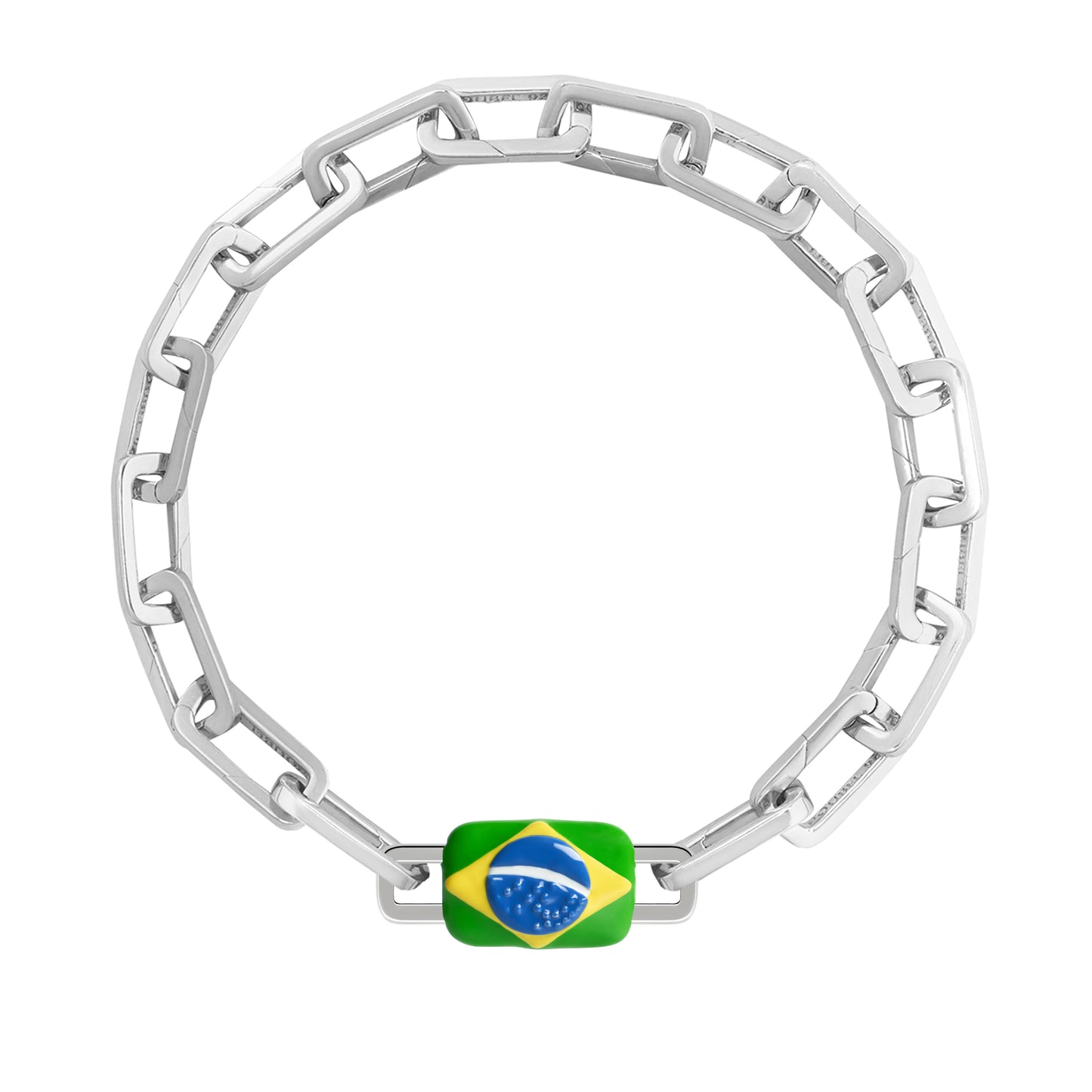 Brazil Flag Charm