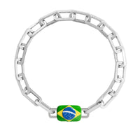 Brazil Flag Charm