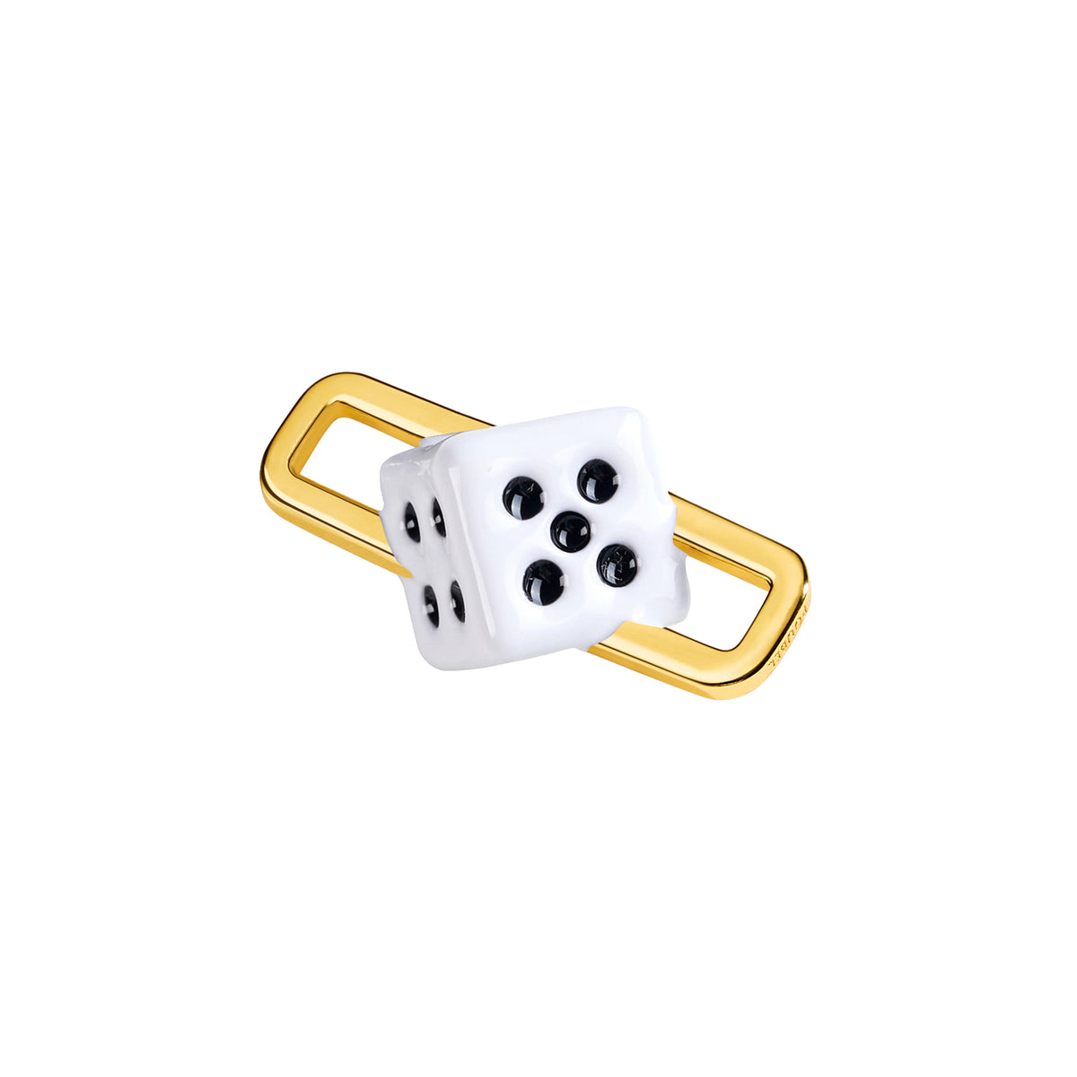 Dice Charm (Gold)
