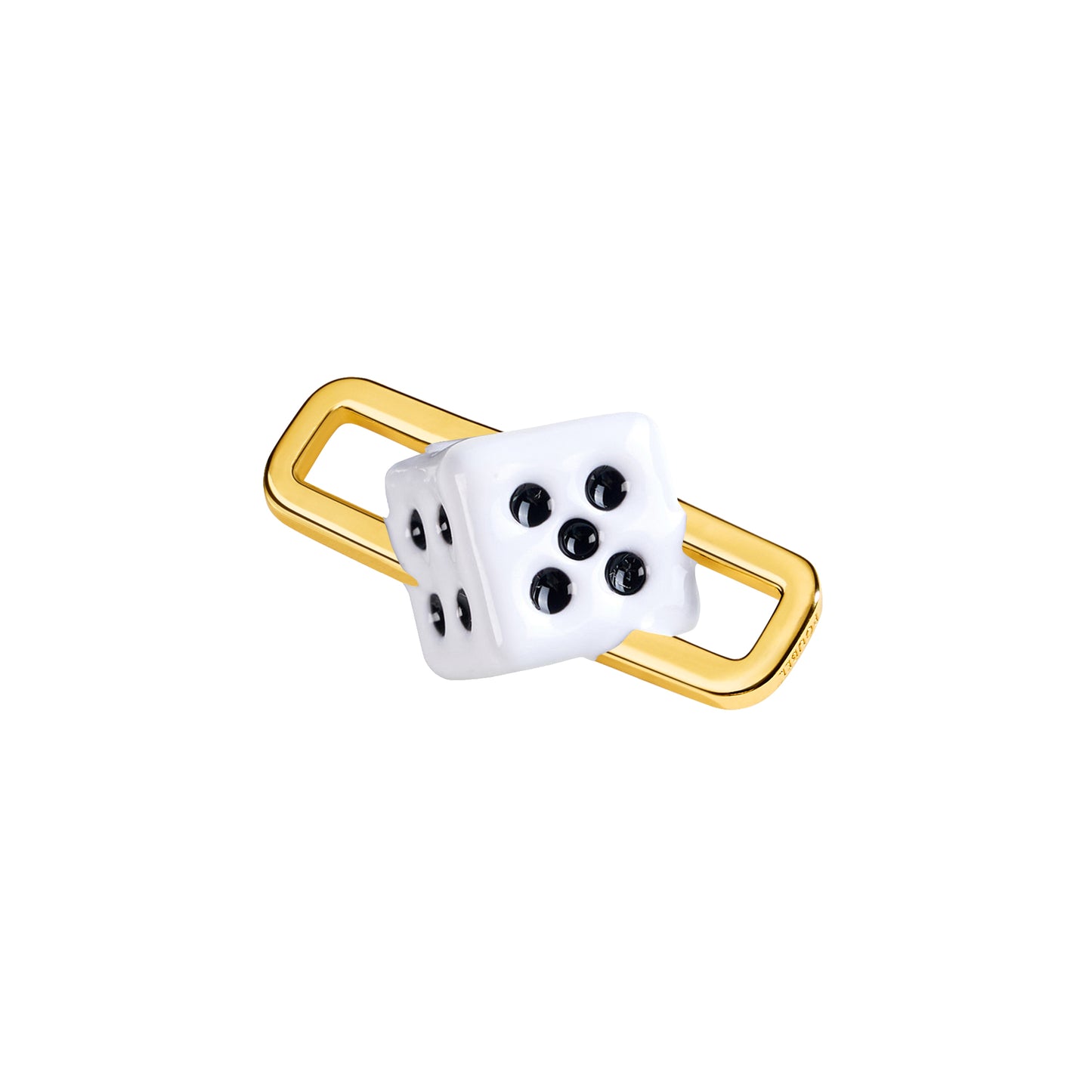 Dice Charm (Gold)