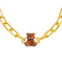 Teddy Bear Charm (Gold)