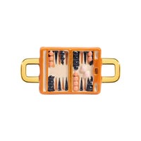 Backgammon Charm (Gold)