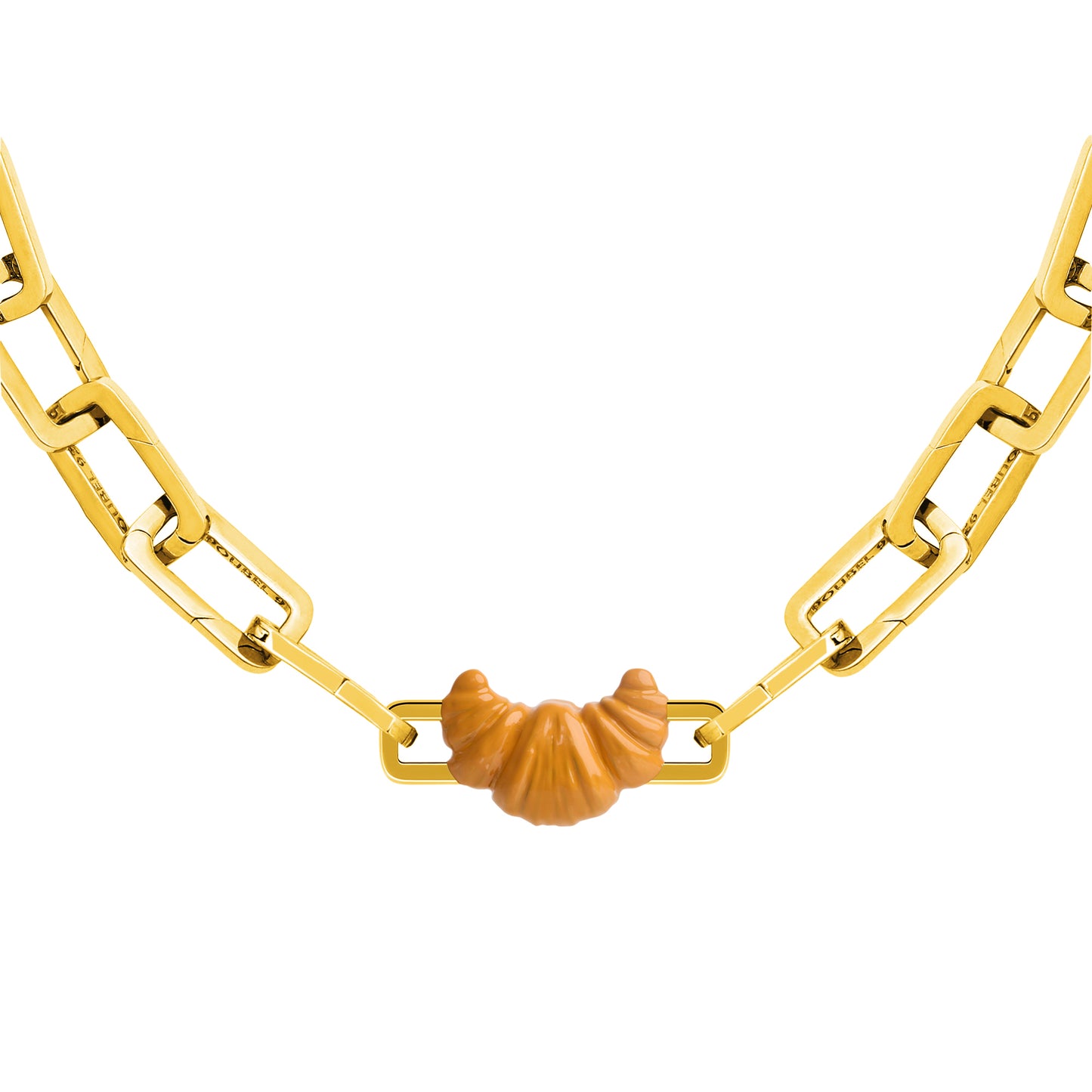 Croissant Charm (Gold)