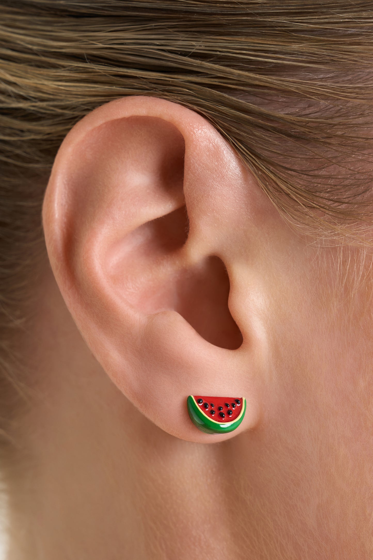 Watermelon Stud Earrings