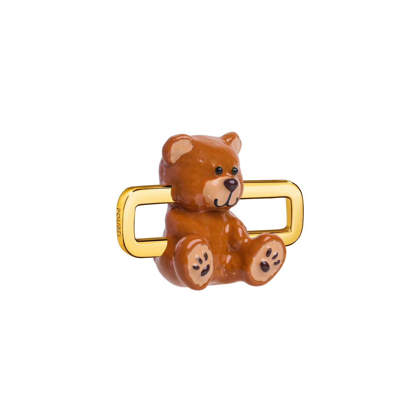 Teddy Bear Charm (Gold)