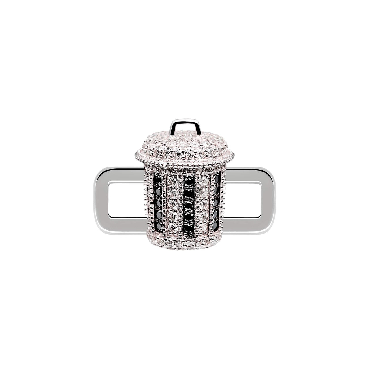 Poubelle Stoneset Charm