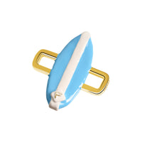 Surfboard Charm (Gold)