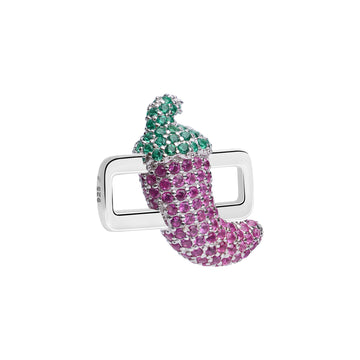 Chilli Pepper Stoneset Charm