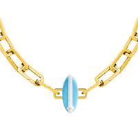 Surfboard Charm (Gold)