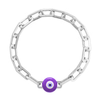 Purple Evil Eye Charm