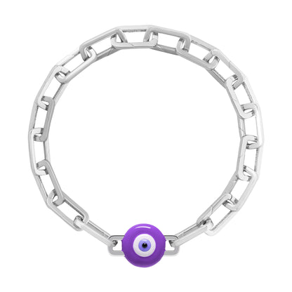Purple Evil Eye Charm