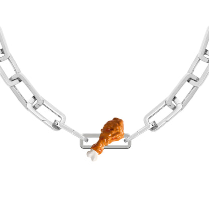 Chicken Drumstick Charm