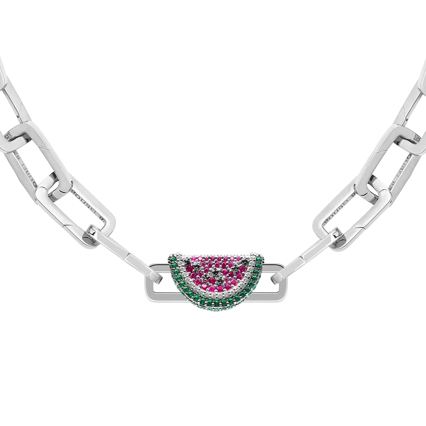 Watermelon Stoneset Charm