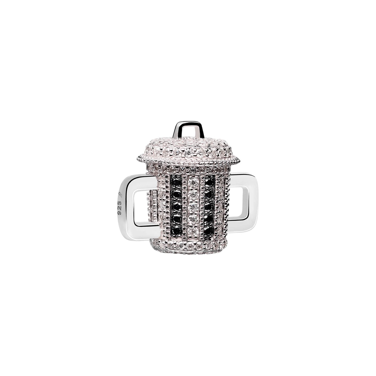 Poubelle Stoneset Charm