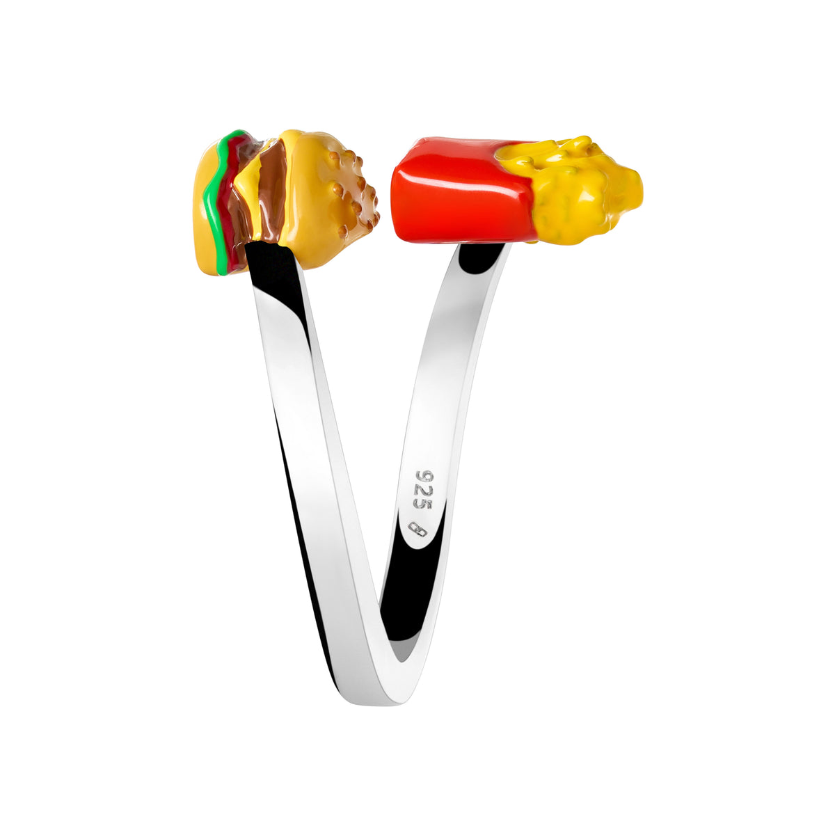 Burger & Fries Wrap Ring