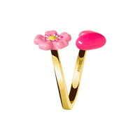 Fleur Rose Wrap Ring (Gold)