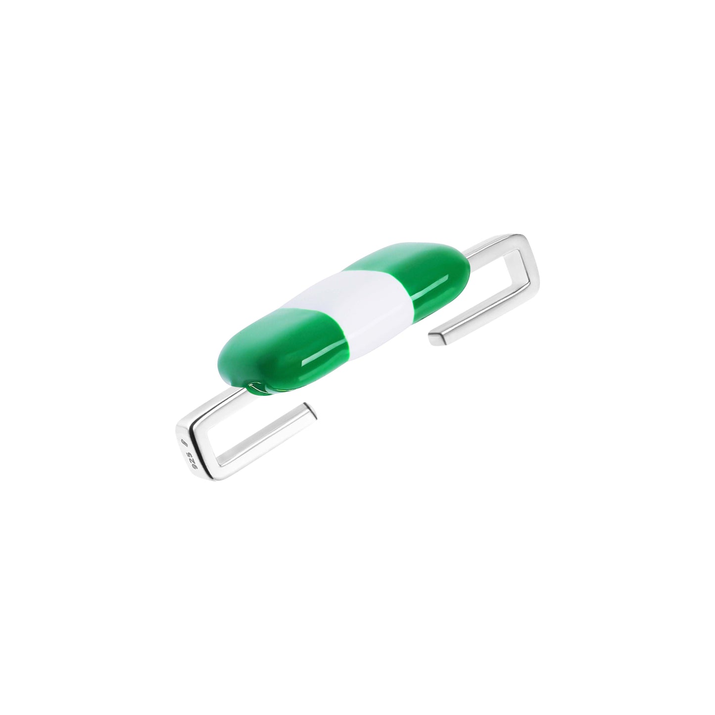 Nigeria Flag Whoop Charm