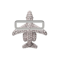 Bombardier™️ Jet Stoneset Charm