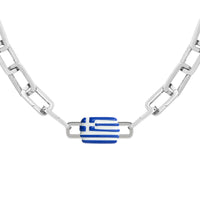 Greece Flag Charm