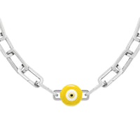 Yellow Evil Eye Charm