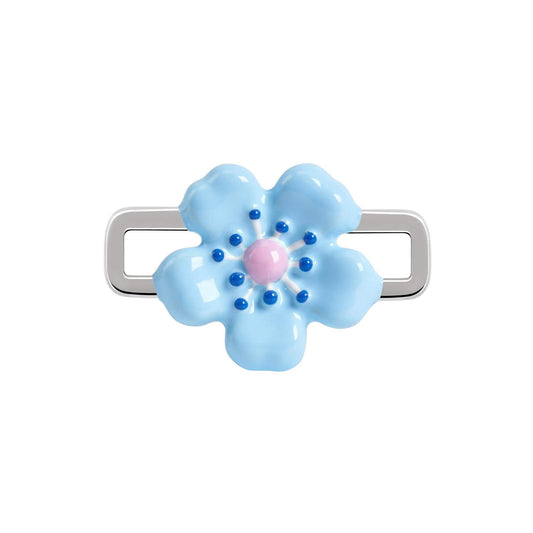 Fleur Bleue Charm