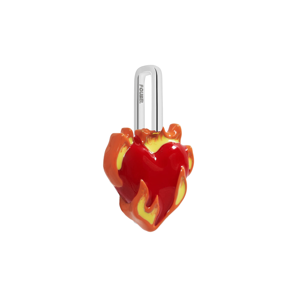 Heart-On-Fire Pendant