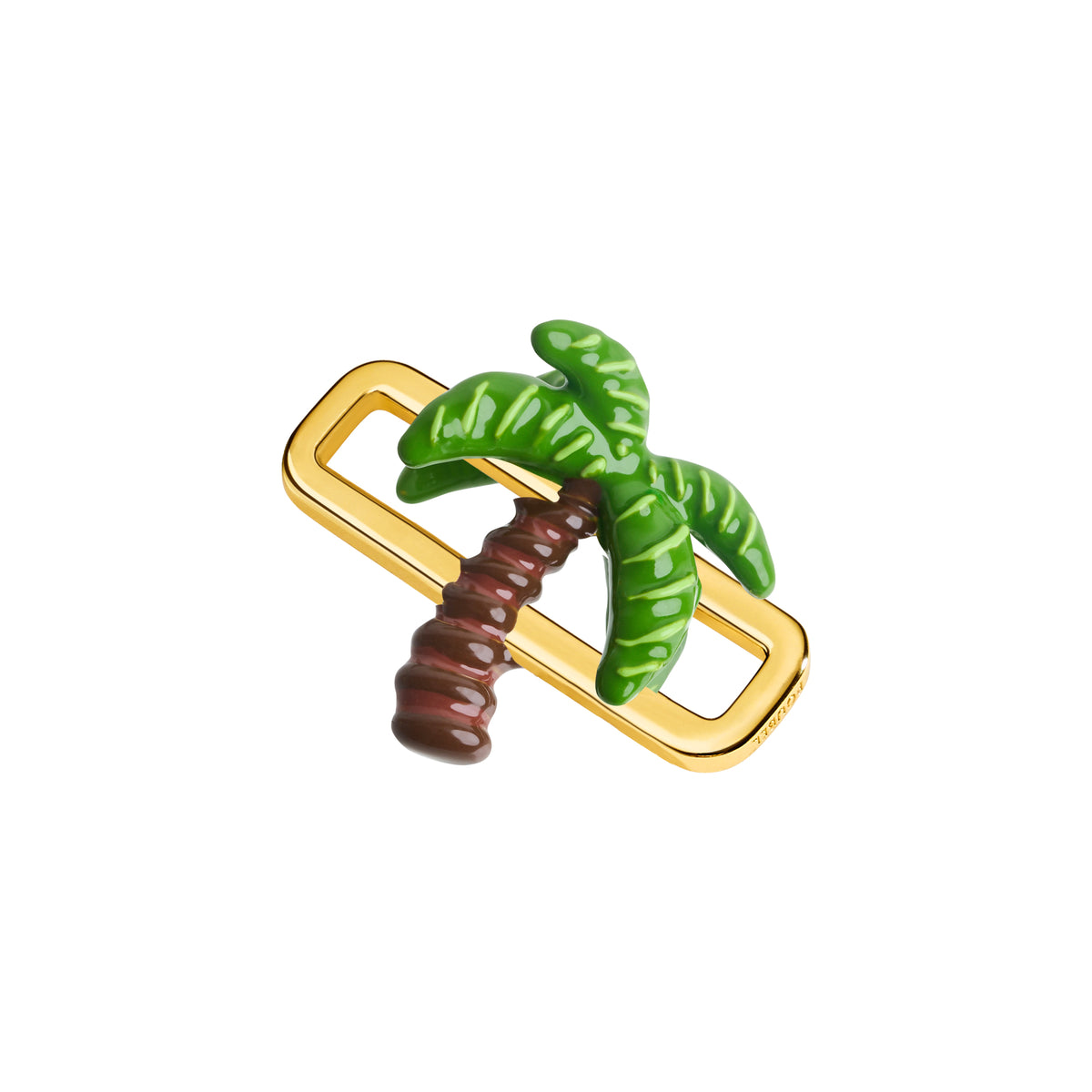 Palm Tree Charm (Gold)