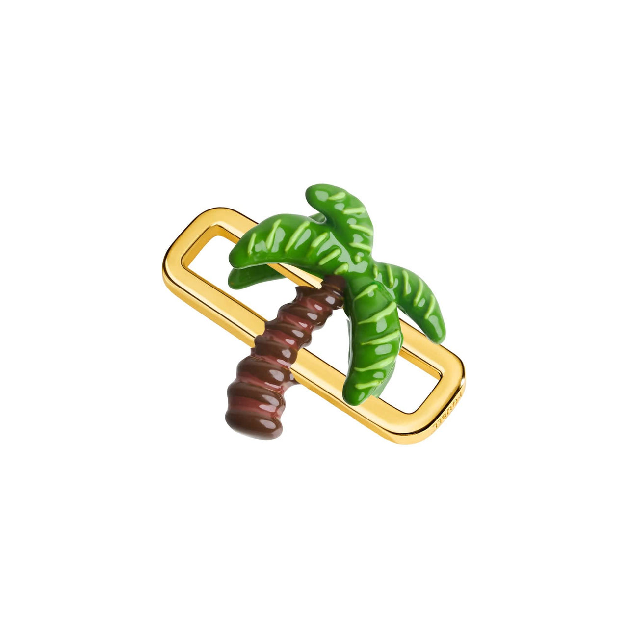 Palm Tree Charm (Gold)