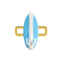 Surfboard Charm (Gold)
