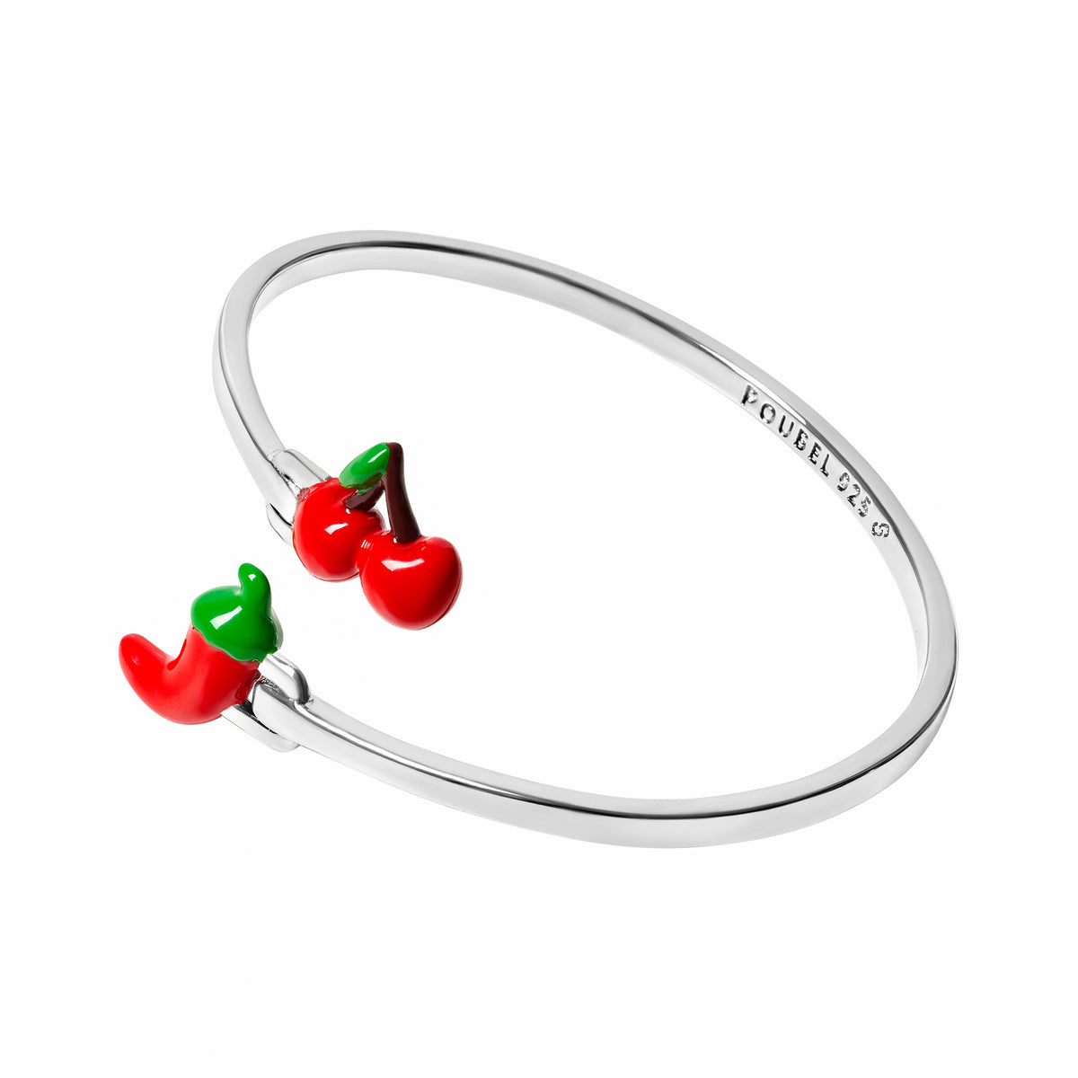 Cherry & Chilli Pepper Bangle