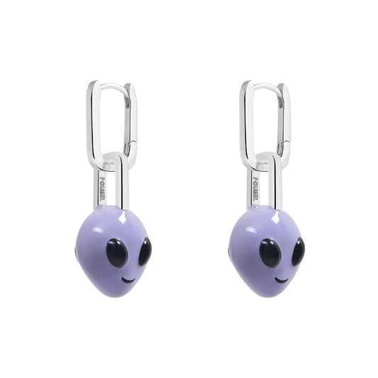 Alien Pendant Earrings