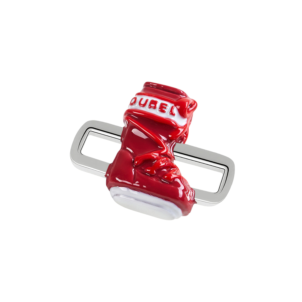 Snowboot Charm (Red)