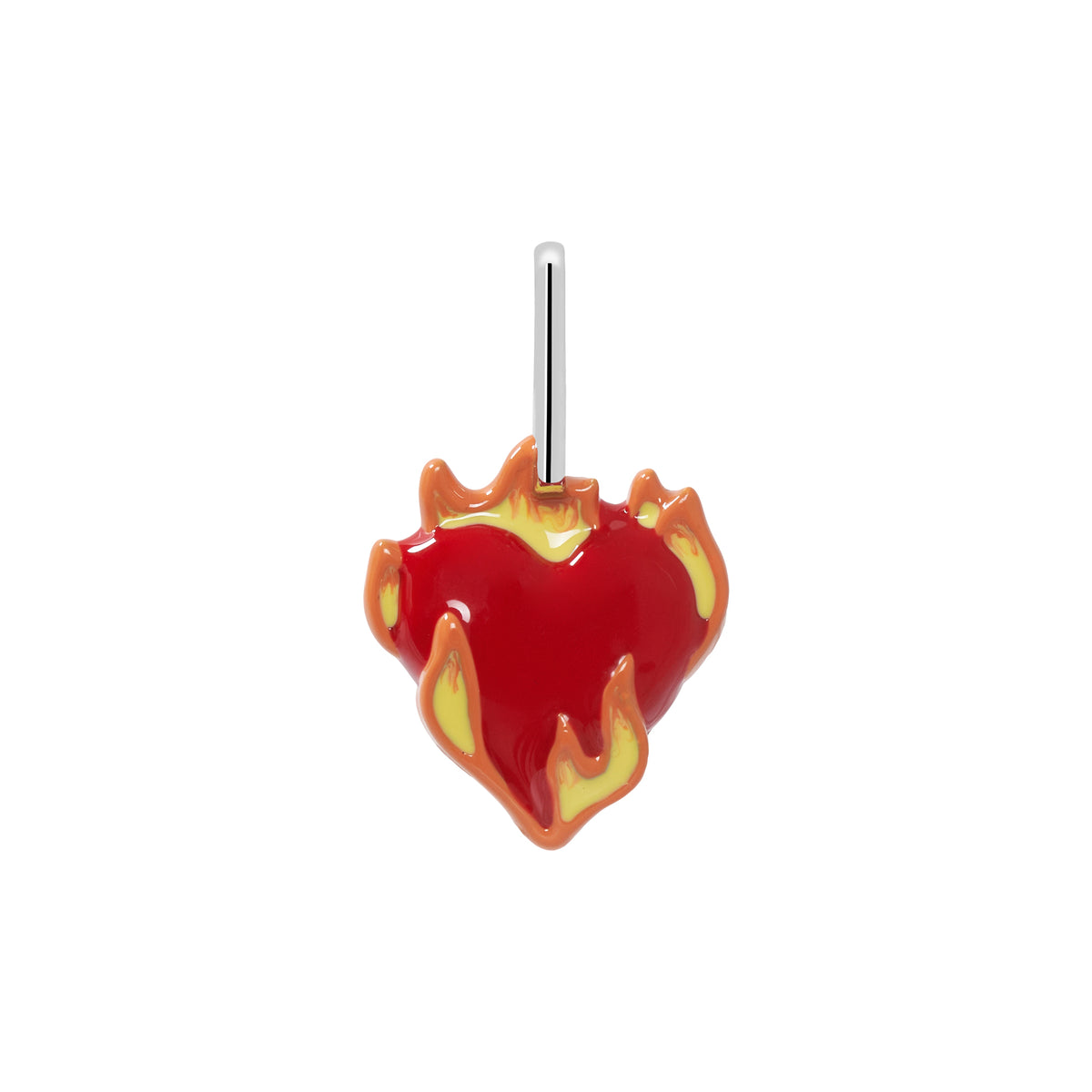 Heart-On-Fire Pendant