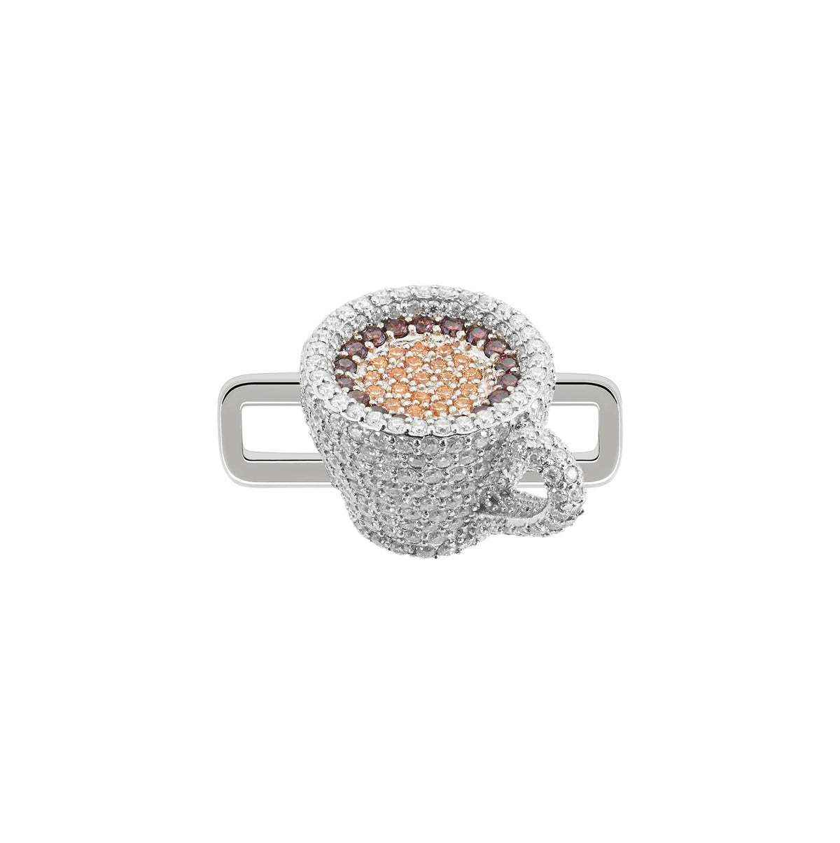 Espresso Stoneset Charm