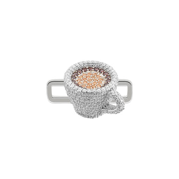 Espresso Stoneset Charm