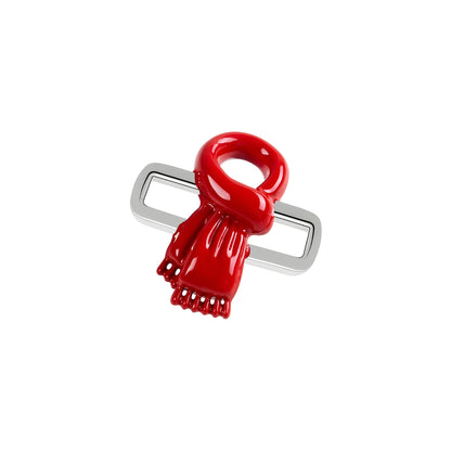 Red Scarf Charm