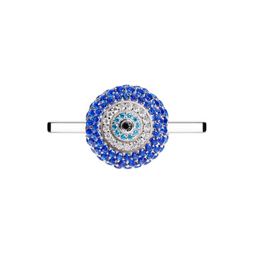 Evil Eye Stoneset Whoop Charm