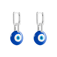 Evil Eye Pendant Earrings