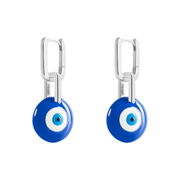 Evil Eye Pendant Earrings