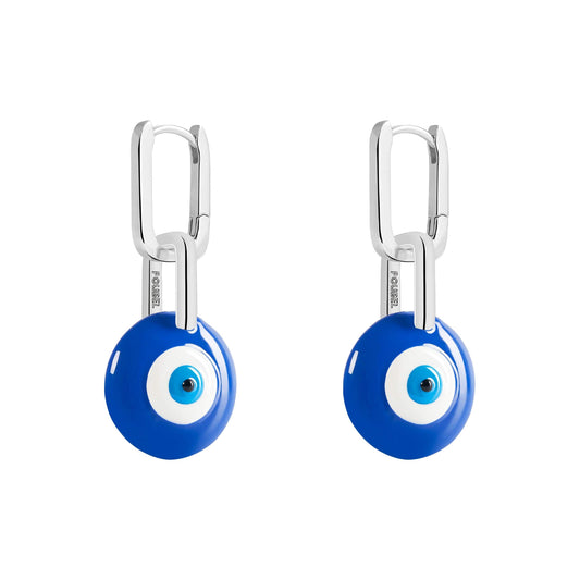 Evil Eye Pendant Earrings