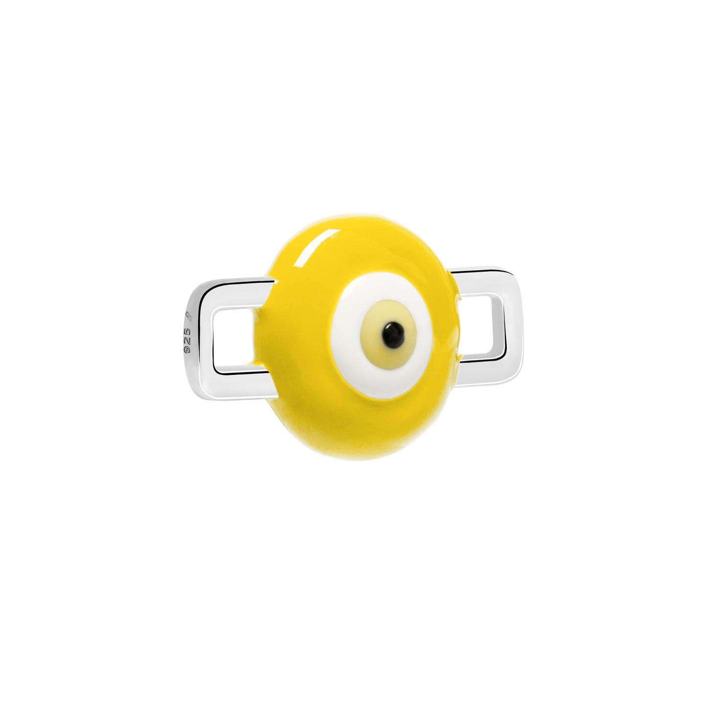 Yellow Evil Eye Charm