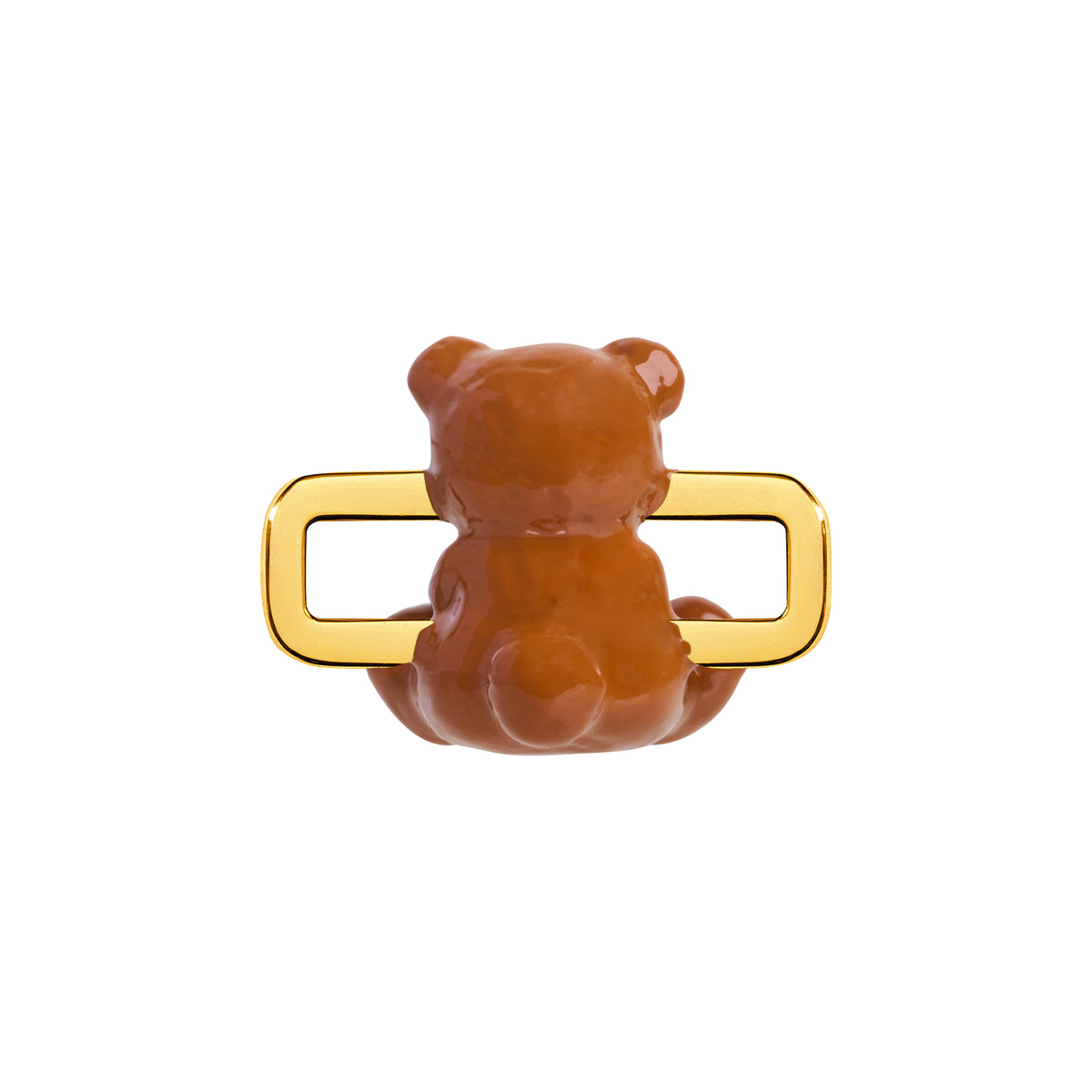 Teddy Bear Charm (Gold)