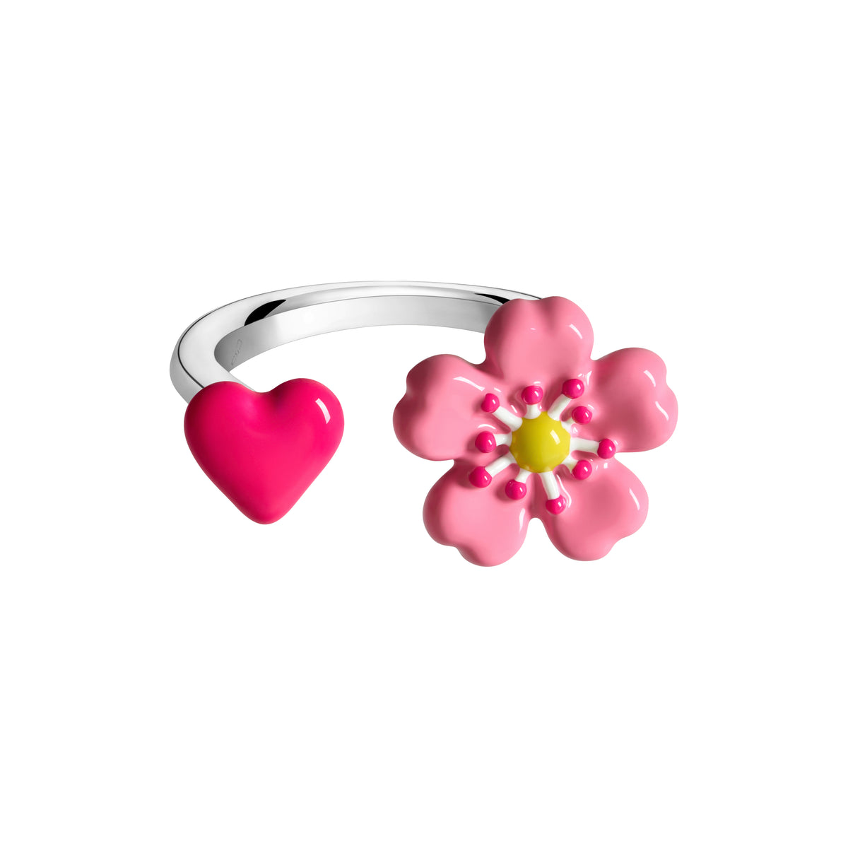 Fleur Rose Spacer Ring