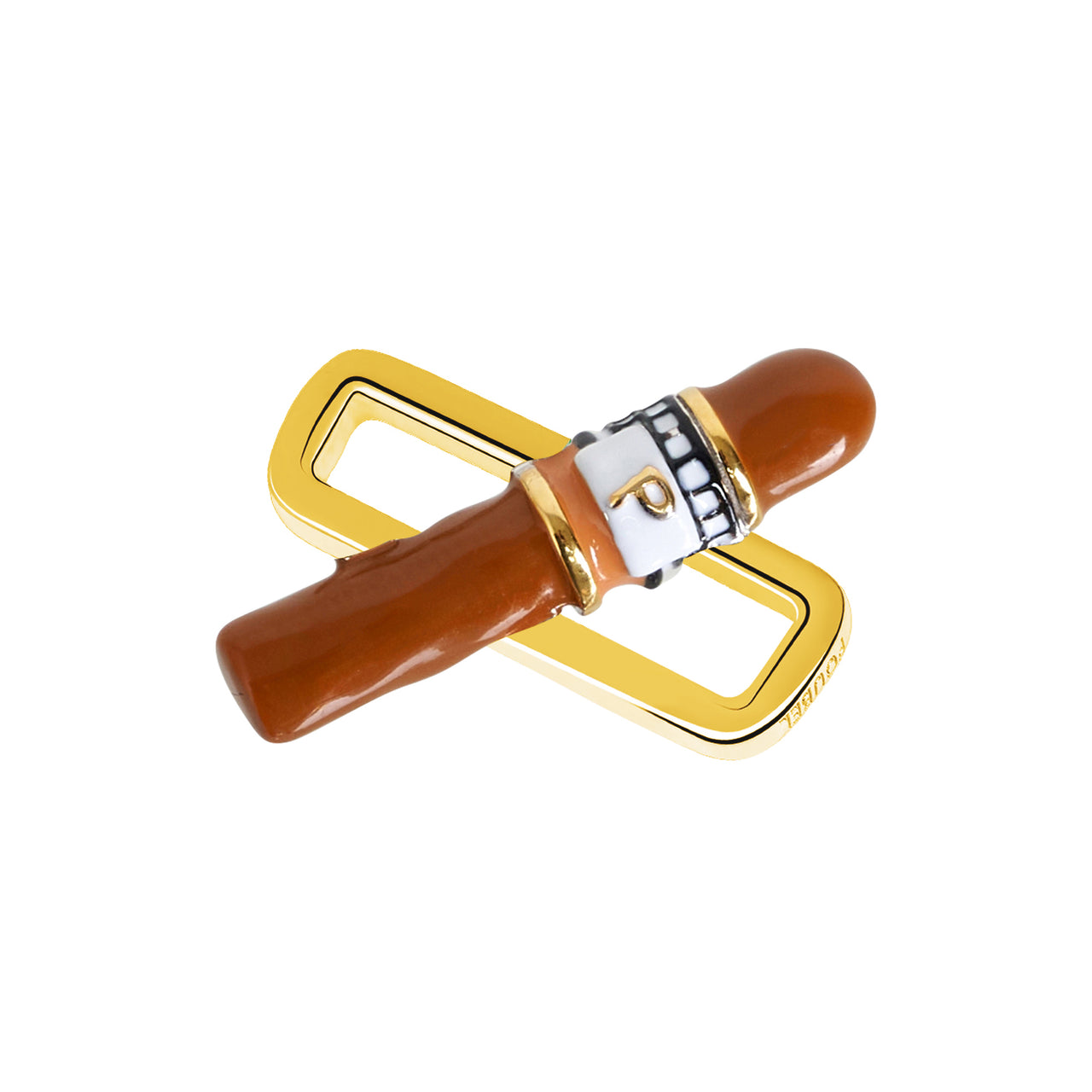 Cigar Charm (Gold)