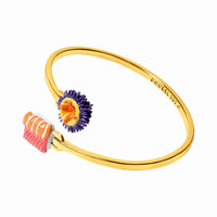 Sea Urchin & Sushi Bangle (Gold)